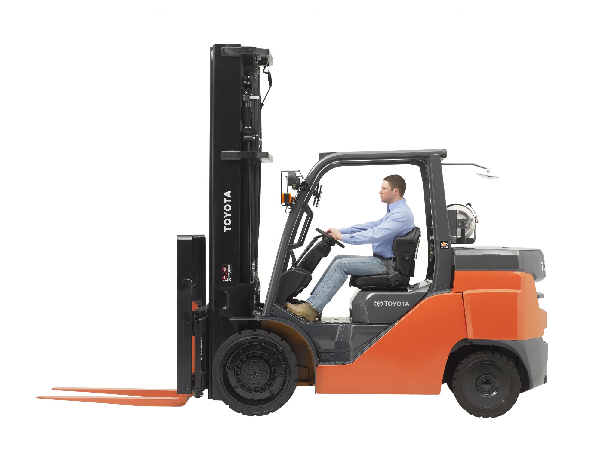 Large IC Cushion Forklift - Image 3