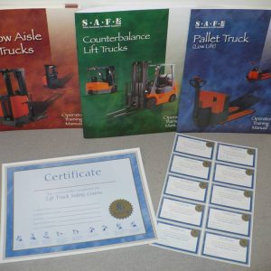 Operator Manuals, Exams, Cards and Certificates