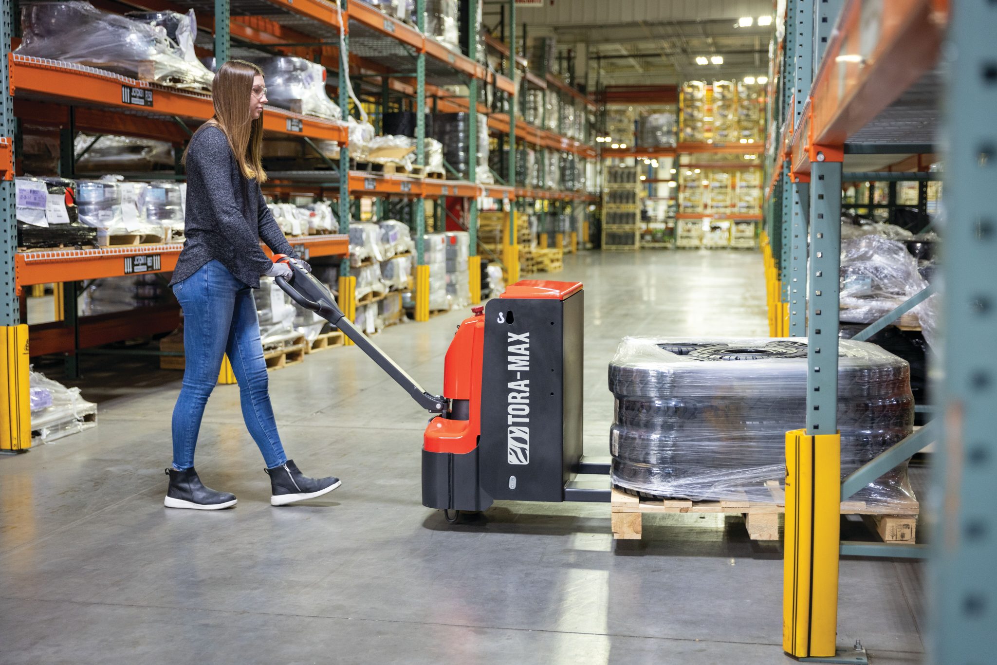 Tora-Max Electric Walkie Pallet Jack - Image 3