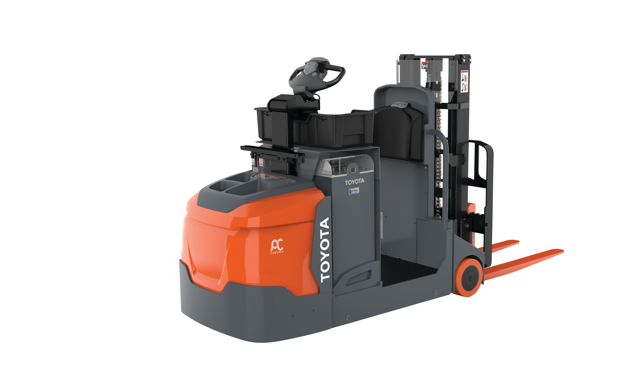 Center Rider Stacker